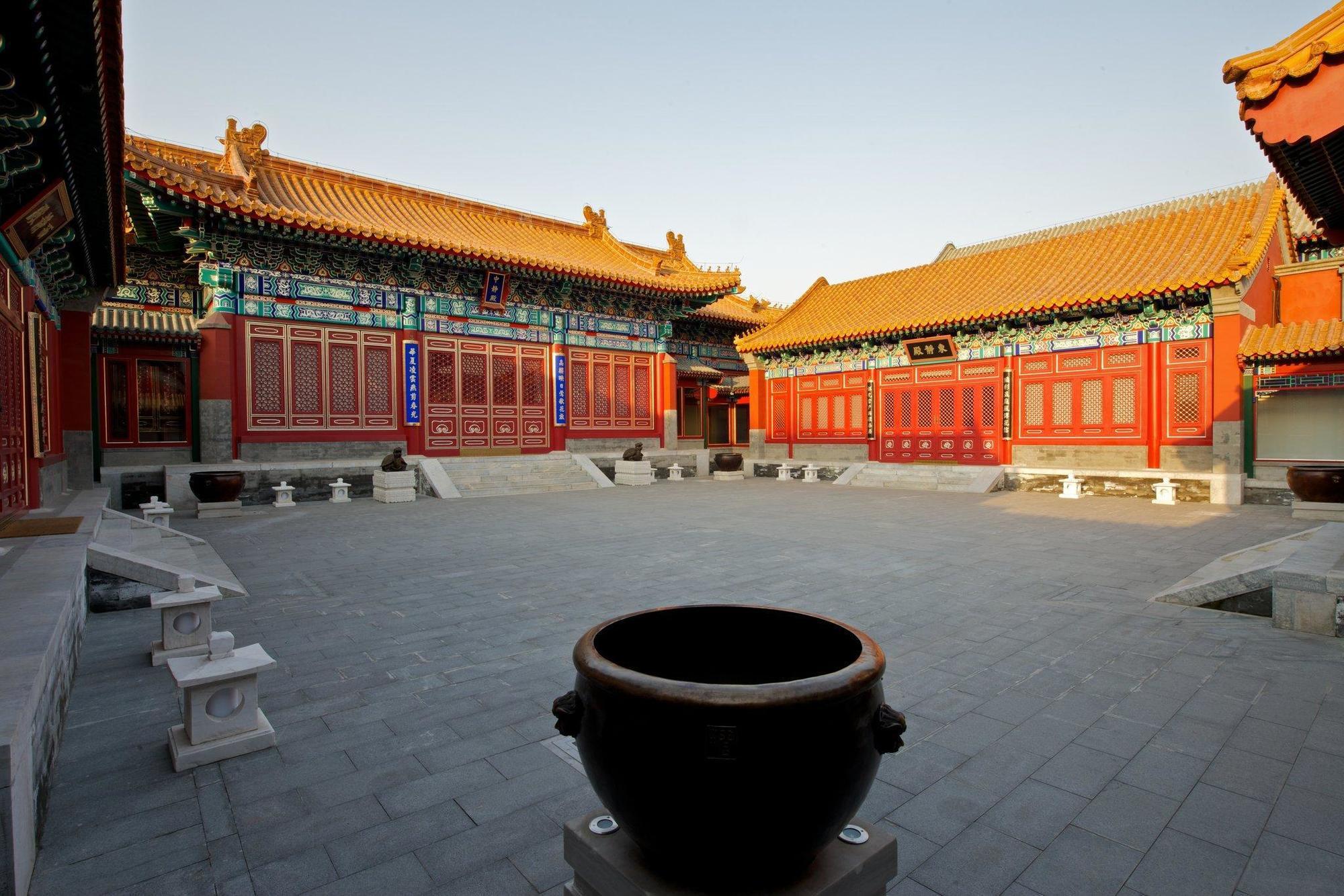 Lv Garden Huanghuali Art Galery Beijing Hotel Yinjiafu Exterior foto